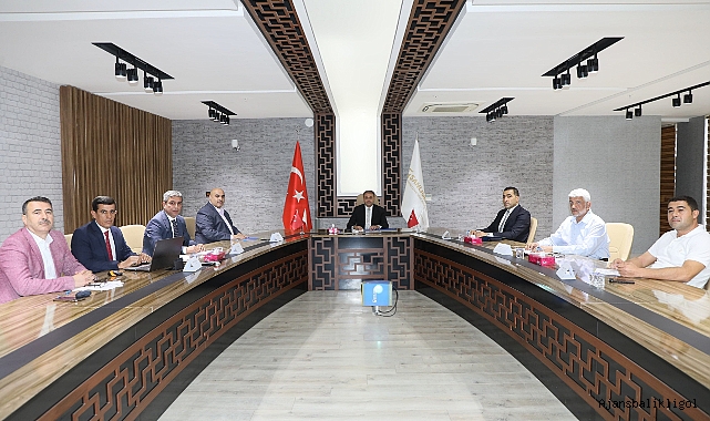 OSB yönetimi toplandı