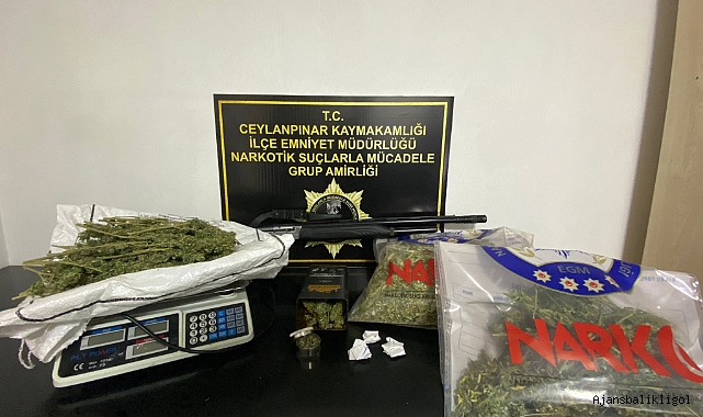 Şanlıurfa'da uyuşturucu operasyonu! 1 gözaltı