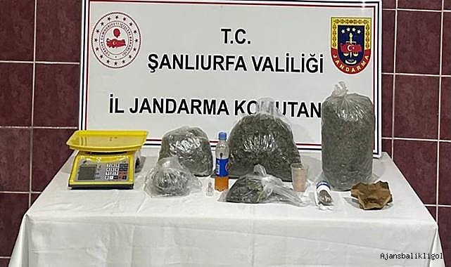 Şanlıurfa’da uyuşturucu ticareti yapan 1 şahıs yakalandı