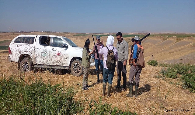 Şanlıurfa’da yasa dışı av yapan şahıslara ceza yağdı! 
