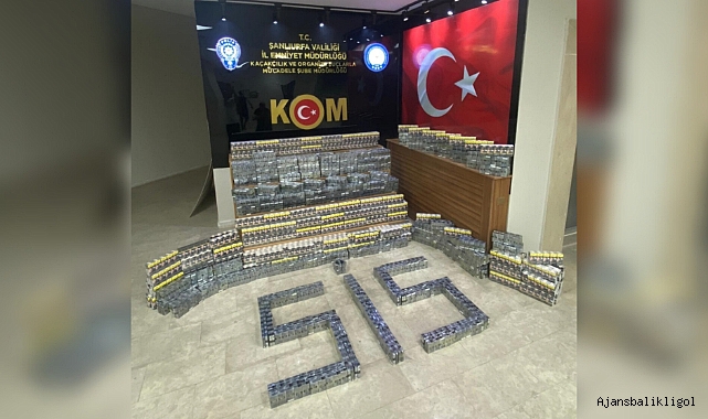 Urfa'da kaçakçılık operasyonu! 5 gözaltı