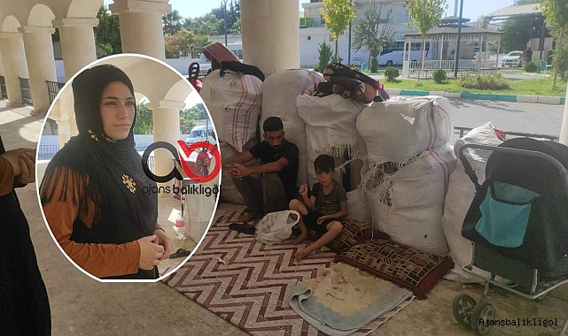 Urfa'da kirasını ödeyemeyen aile ev sahibi tarafından sokağa atıldı