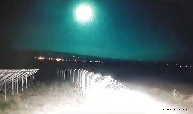 Urfa semalarında görüntülenen meteor ile ilgili açıklama!
