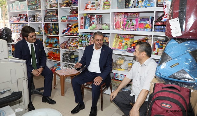 Vali Şıldak, öğrencileri esnafa emanet etti