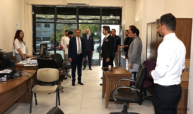 Vali Şıldak'tan defterdarlık ve vergi dairesine ziyaret