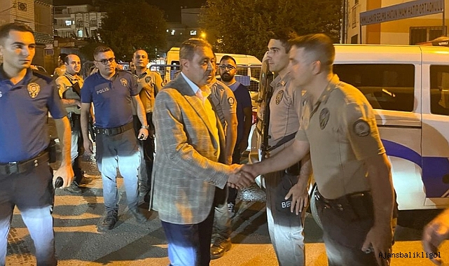 Vali Şıldak'tan polis merkezlerine ziyaret