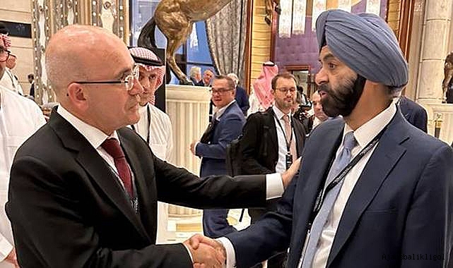 Bakan Şimşek,Körfez ülkelerinin yatırımcıları ile görüştü