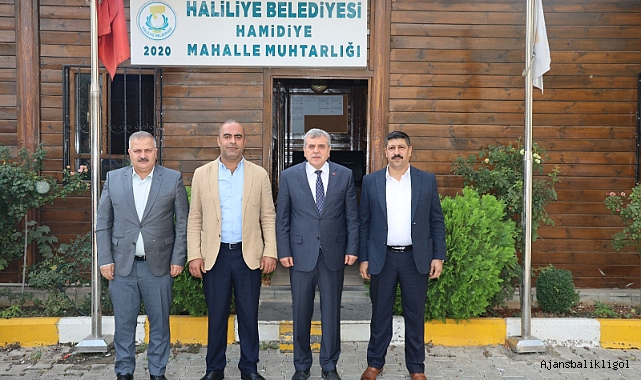 Başkan Beyazgül muhtarlar ile bir araya geldi