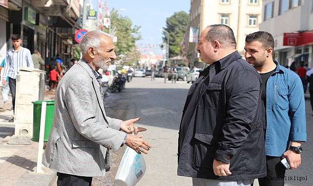 Başkan Ekinci güne esnaf ziyareti ile başladı