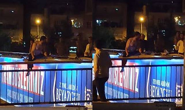 Gece yarısı intihar girişimi! Emniyet müdürü olay yerine geldi