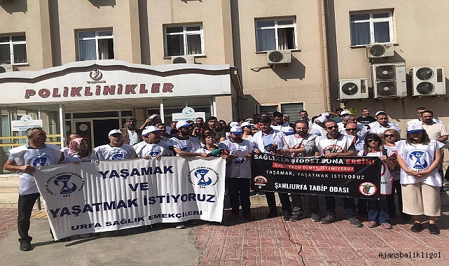 Şanlıurfa’da sağlıkta şiddet olayına tepki! 