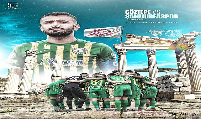 Şanlıurfaspor'dan çağrı: Savaşa hayır deyin