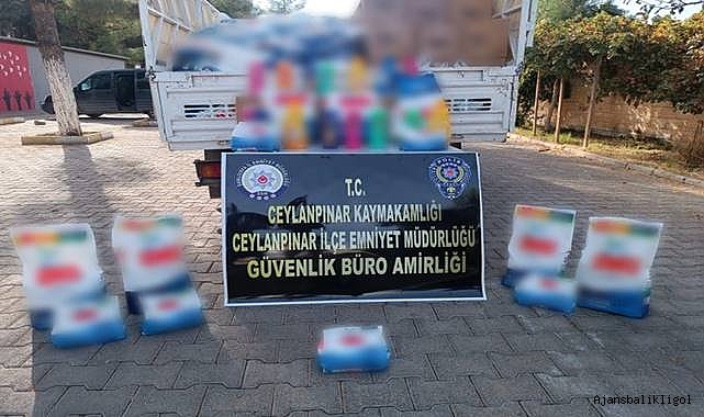 Urfa’da çok sayıda sahte temizlik ürünleri ele geçirildi!