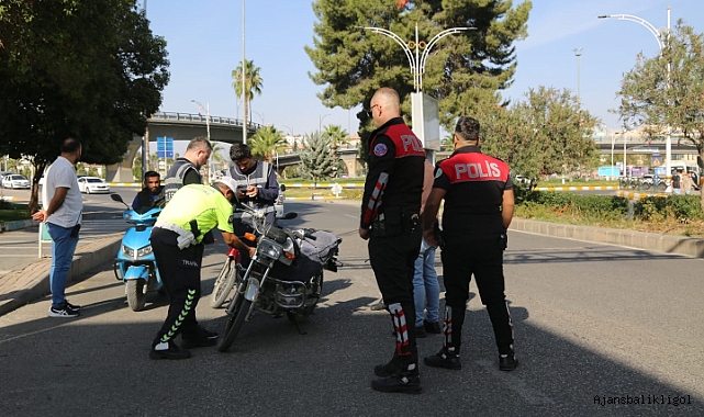 Urfa'da denetimler devam ediyor! 305 motosiklet trafikten men edildi