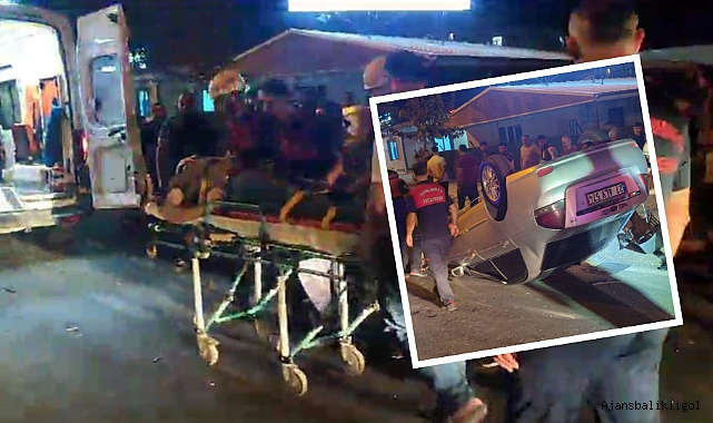 Urfa'da gece yarısı sıkışmalı trafik kazası