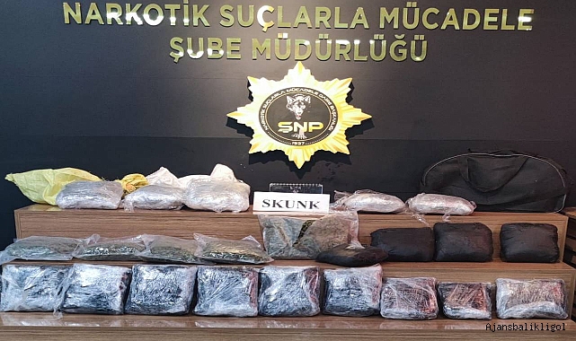 Urfa’da kilolarca uyuşturucu madde ele geçirildi! 