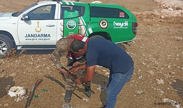 Urfa'da Suriye uyruklu 4 kaçak avcı yakalandı