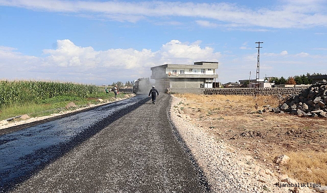 Viranşehir Belediyesi kırsal mahallelerde asfalt atağı başlattı