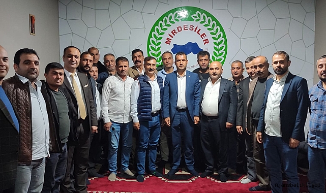 Başkan Batur ve yönetimi Siverek'e çıkarma yaptı