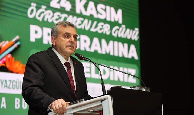 Başkan Beyazgül’den Öğretmenler Günü mesajı