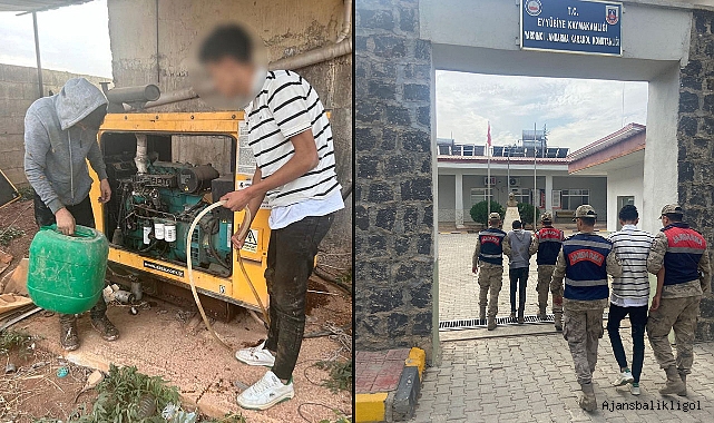 Şanlıurfa’da akaryakıt hırsızları suçüstü yakalandı
