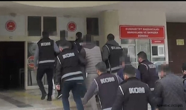 Şanlıurfa'da operasyon! 9 tutuklama