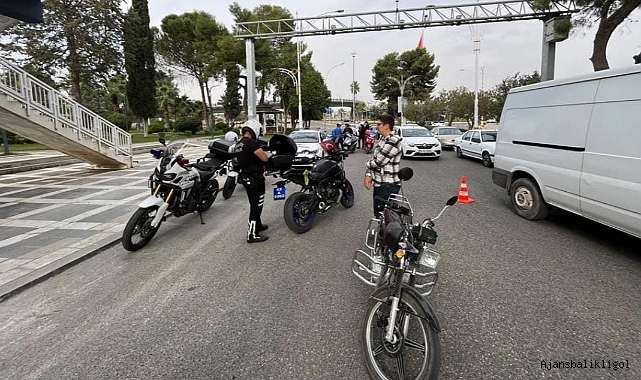 Urfa'da 38 motosiklet trafikten men edildi