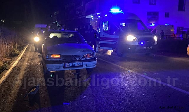 Urfa'da iki araç birbirine girdi! Yaralılar var