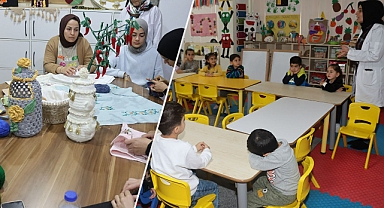 Anneler kursta, çocuklar kreşte