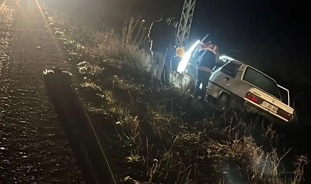 Motosiklet ve otomobil çarpıştı! 1 ölü