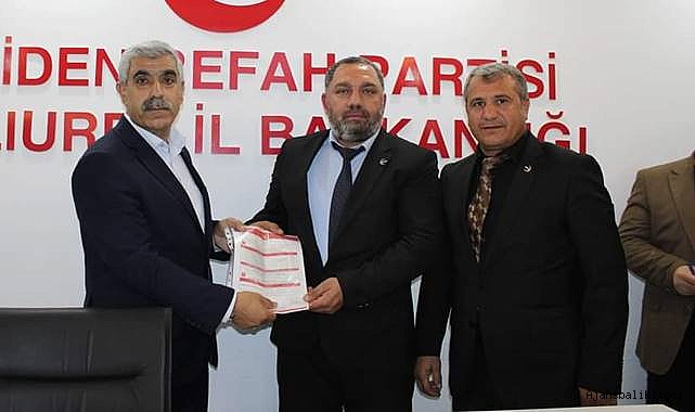 Nimetullah Şıltak, aday adaylığı başvurusunu yaptı