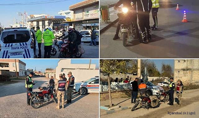 Urfa’da 935 motosiklete ceza! 114 motosiklet trafikten men edildi