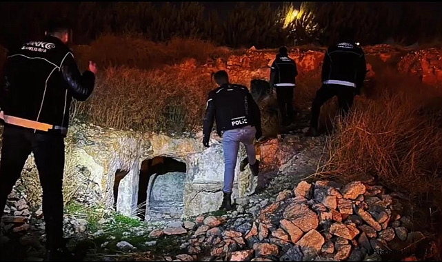 Urfa'da mağara ve harabe evlere uyuşturucu baskını