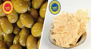Yeşil çizik zeytinine AB tescili! Tescilli ürünler arasında Urfa'da var 