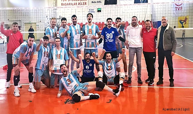 Depsaş Enerji Voleybol takımı zirve yarışını sürdürüyor