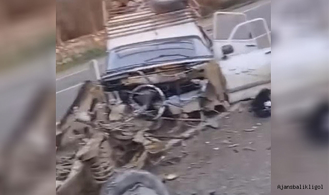 Urfa'da feci kaza! Otomobil ikiye bölündü 