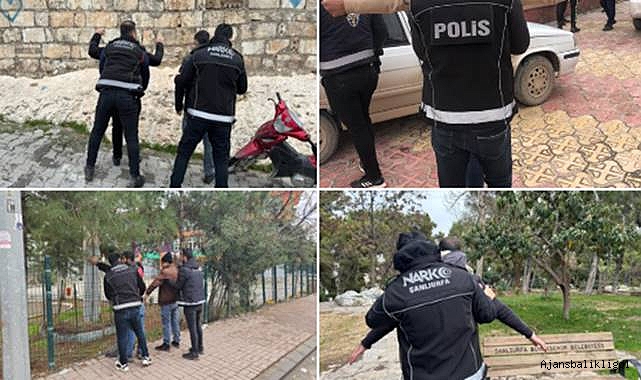 Urfa’da narkotik alan uygulaması! 345 şahıs sorgulandı