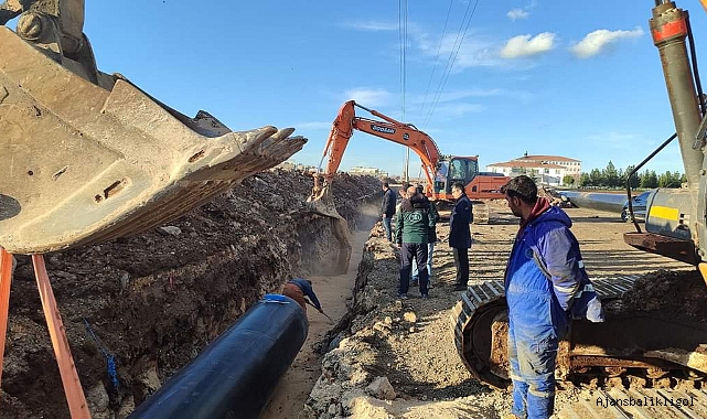 Viranşehir içme suyu projesinde sona doğru