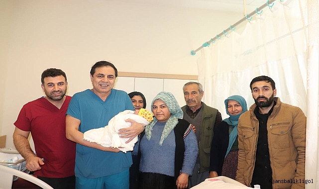 13 yıllık çocuk özlemi Harran Üniversitesi Hastanesi’nde son buldu