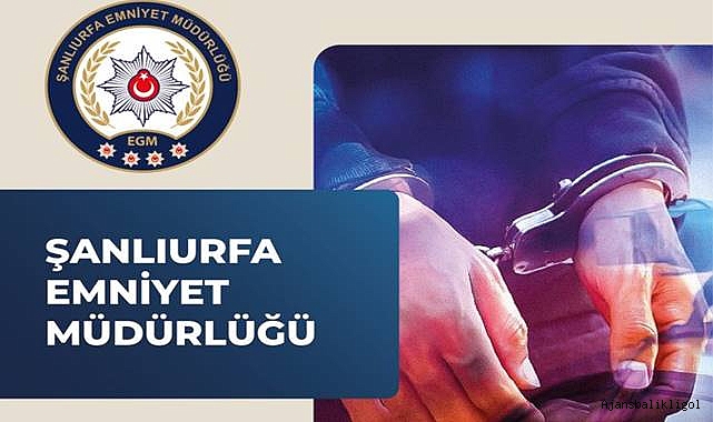 Aranan firari şahıs Haliliye ilçesinde yakalandı! 