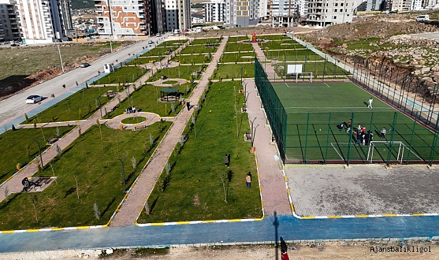 Karaköprü'ye 11 bin metrekarelik yeni park kazandırıldı