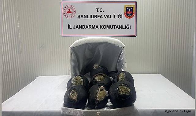 Şanlıurfa’da yüklü miktarda uyuşturucu madde ele geçirildi! 