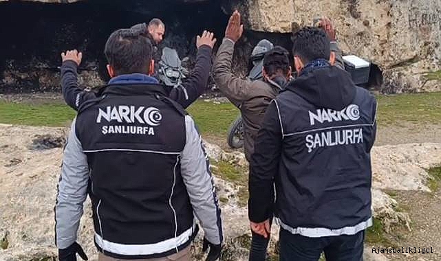 Urfa’da zehir tacirlerine darbe! 2 kişi yakalandı