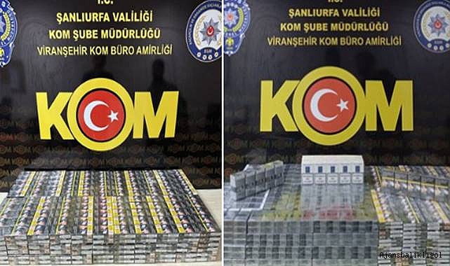 Viranşehir’de kaçakçılık operasyonu! 2 gözaltı