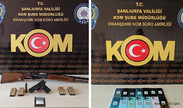 Viranşehir'de operasyon! 3 gözaltı