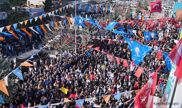 Akçakaleliler Başkan Beyazgül'ü bağrına bastı