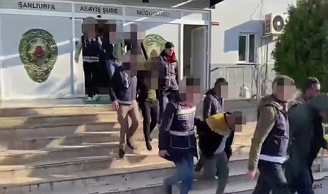 Dolandırıcılık suçundan aranan şahıslar Akçakale’de yakalandı