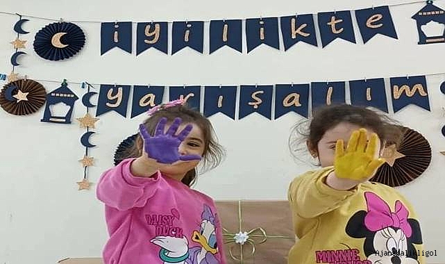 Karaköprülü minikler iyilikte yarıştı