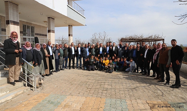 Kırsal mahallelerden Başkan Canpolat'a tam destek