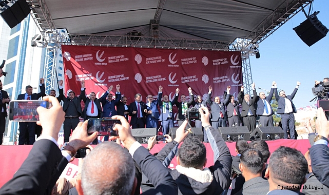 Şanlıurfa Belediye Başkan Adayı Gülpınar’da Miting Teşekkürü